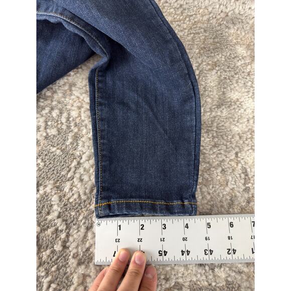Judy Blue Size 7/28 Skinny Fit Stretch Casual Denim Jeans Pants Blue Button Zip - Picture 7 of 12